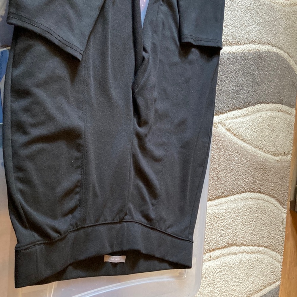 Maurice’s large pants. Elastic waist. Like new. Black